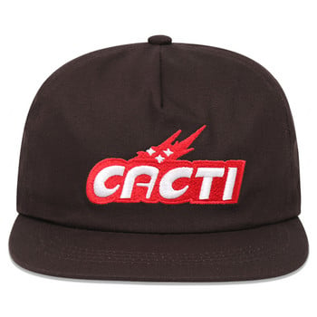 CACTI Καπέλο Snapback Hip Hop Γυναικείο ανδρικό καπέλο μπέιζμπολ Cactus Jack βαμβακερό κέντημα