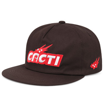 CACTI Καπέλο Snapback Hip Hop Γυναικείο ανδρικό καπέλο μπέιζμπολ Cactus Jack βαμβακερό κέντημα