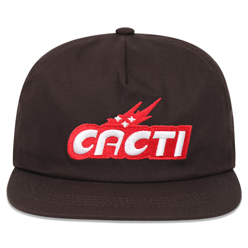 Pălărie Snapback CACTI Hip Hop Femei Bărbați șapcă de baseball Cactus Jack Broderie din bumbac