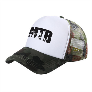 MTB Mountain Bikes Trucker Cap Cool Men Ride Mountains Καπέλο ποδηλάτου Καπέλα μπέιζμπολ Καλοκαιρινό Unisex Διχτυωτό καπέλα MZ-240