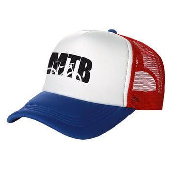 MTB Mountain Bikes Trucker Cap Cool Men Ride Mountains Bicycle Hat Бейзболни шапки Летни унисекс мрежести шапки MZ-240