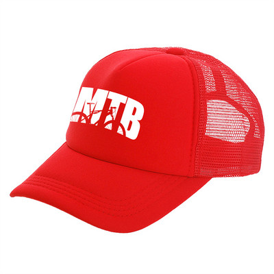 MTB Mountain Bikes Trucker Cap Cool Men Ride Mountains Bicycle Hat Бейзболни шапки Летни унисекс мрежести шапки MZ-240