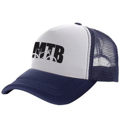MTB Mountain Bikes Trucker Cap Cool Men Ride Mountains Bicycle Hat Бейзболни шапки Летни унисекс мрежести шапки MZ-240
