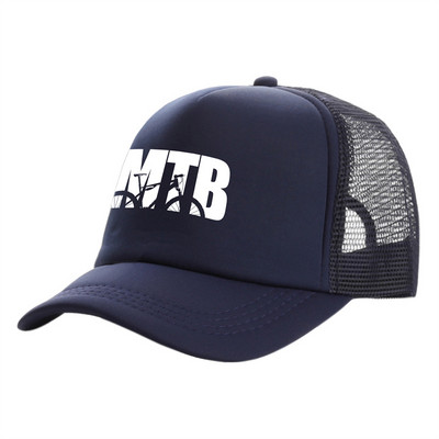 MTB Mountain Bikes Trucker Cap Cool Men Ride Mountains Bicycle Hat Бейзболни шапки Летни унисекс мрежести шапки MZ-240