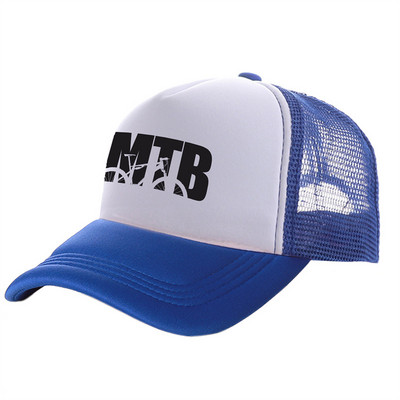 MTB Mountain Bikes Trucker Cap Cool Men Ride Mountains Bicycle Hat Бейзболни шапки Летни унисекс мрежести шапки MZ-240