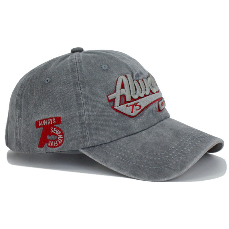 Új divatos szabadtéri sport pamut baseballsapka nőknek, alkalmi retro hímzésű férfi hip-hop visszapattanó sapka Snapback sapka