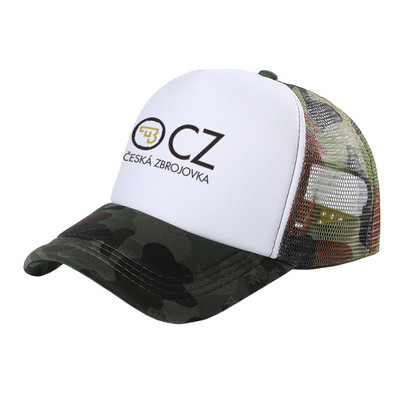 Ceska Zbrojovka Trucker Cap Meeste Naljakas CZ Tulirelvade Müts Pesapallimüts Lahedad suvised Unisex võrgust mütsid