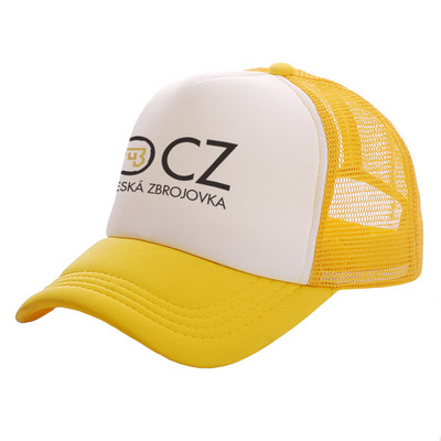 Ceska Zbrojovka Trucker Cap Meeste Naljakas CZ Tulirelvade Müts Pesapallimüts Lahedad suvised Unisex võrgust mütsid