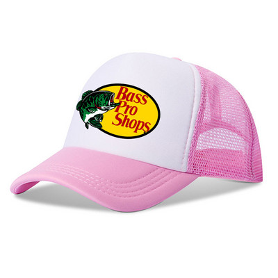 Unisex Summer Bass Pro Shops Nyomtatott terepszínű baseballsapka, női napi napsapka Férfi katonai Snapback sapka napvédő sapka