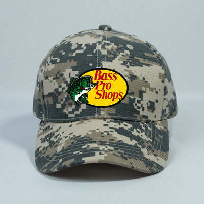 Unisex Summer Bass Pro Shops Εκτυπωμένο καμουφλάζ καπέλο μπέιζμπολ Γυναικείο καθημερινό καπέλο για αντηλιακό ανδρικό καπέλο αντηλιακής προστασίας στρατιωτικό snapback