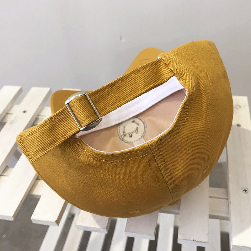 Nyári mosolygós baseballsapkák Uniszex napvédők Hímzés Snapback sapkák Utcai ruházat Pamut Apa sapka Férfiak Női