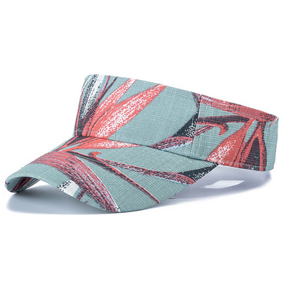 Új divatos női nyakkendő festéksapka Többszínű, szabálytalan nyomtatású baseballsapka női szabadtéri utcai viselet nyári sapkák sapkák