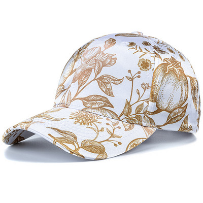 Új divatos női nyakkendő festéksapka Többszínű, szabálytalan nyomtatású baseballsapka női szabadtéri utcai viselet nyári sapkák sapkák