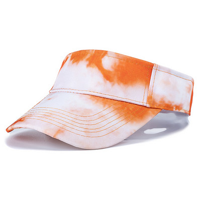 Új divatos női nyakkendő festéksapka Többszínű, szabálytalan nyomtatású baseballsapka női szabadtéri utcai viselet nyári sapkák sapkák