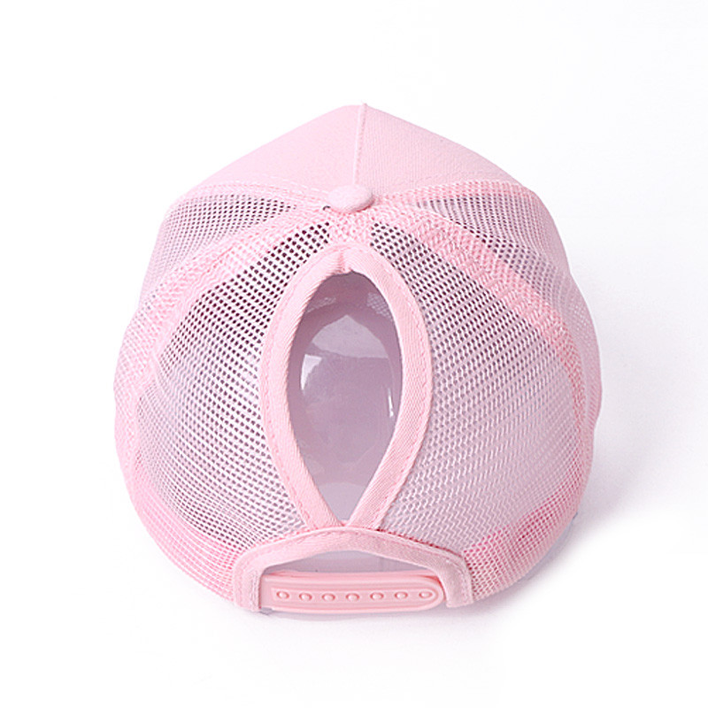 Új baseball sapkák hálós tavaszi nyári kültéri Sprot sapka lófarok lyukkal, légáteresztő, snapback állítható sapkák férfiaknak és nőknek
