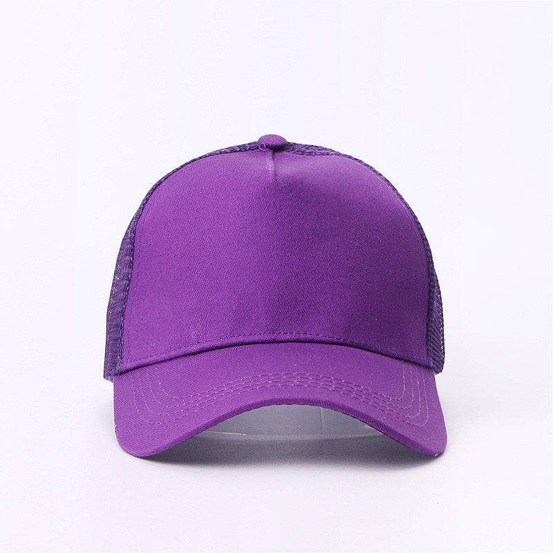 Új baseball sapkák hálós tavaszi nyári kültéri Sprot sapka lófarok lyukkal, légáteresztő, snapback állítható sapkák férfiaknak és nőknek