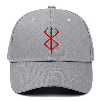 100 % medvilnė BERSERK tėčio kepurė Kentarou Miura komiksai beisbolo kepuraitės Anime gerbėjų kepuraitės moterims Vyrams Vyras Snapback Berserk