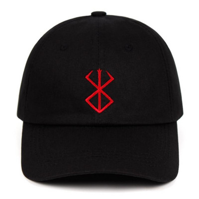 100% памук BERSERK Dad Hat Kentarou Miura Comic Baseball Caps Аниме Fan Hats For Women Men Man Snapback Berserk