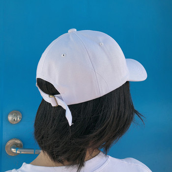 Бродирана шапка Yin and Yan Gossip за мъже и жени Регулируема бейзболна шапка с чист цвят за спорт на открито, бейзболна шапка TG0013