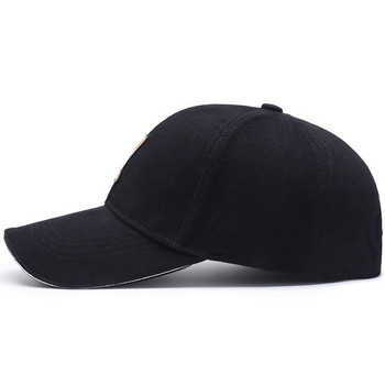 Бейзболна шапка от чист памук модна шапка за мъже и жени спортна вятърна сянка едноцветна шапка на открито спортна слънцезащитна бейзболна шапка