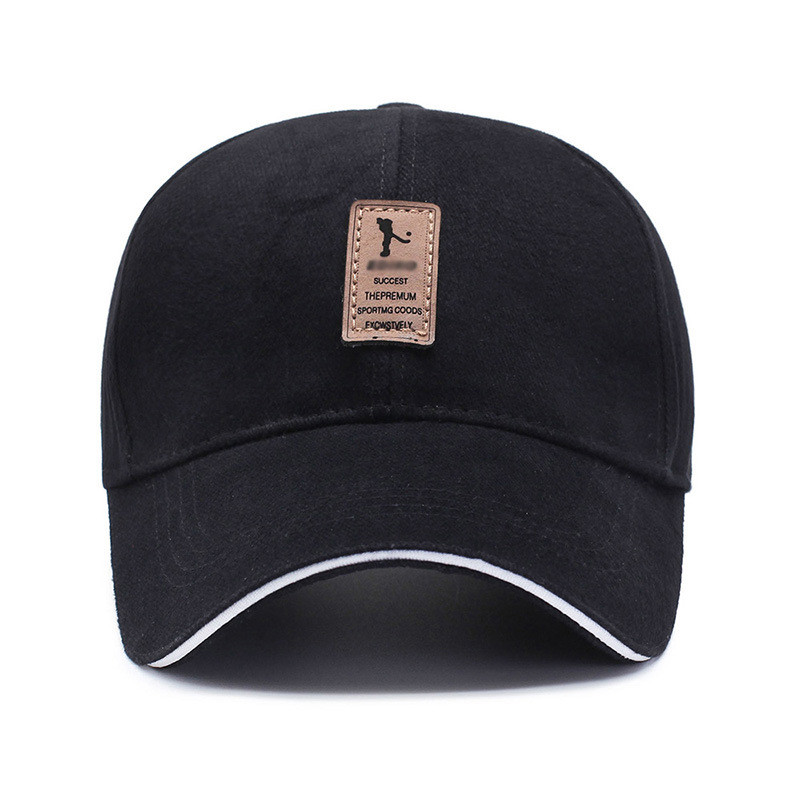 Pesapallimüts puhtast puuvillast moemüts meestele ja naistele spordi tuulevarjuga ühevärviline müts välispordi päikesekaitsekreemiga pesapallimüts