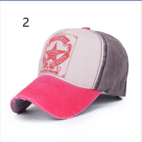 Viie tärni vintage pesapallimüts Truckeri müts, pestud mitmevärvilised puuvillased mütsid, reguleeritavad hiphopi mütsid meestele ja naistele