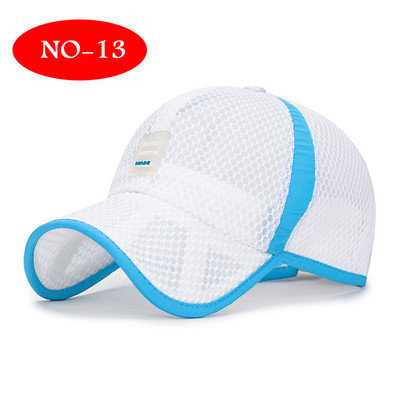 Uued laste pesapallimütsid, beebitüdrukute päikesekübarad, visiir poistele Snapback Casquette Gorras lastele, suvine hingav võrkkübar