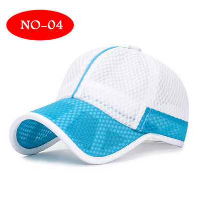 Uued laste pesapallimütsid, beebitüdrukute päikesekübarad, visiir poistele Snapback Casquette Gorras lastele, suvine hingav võrkkübar