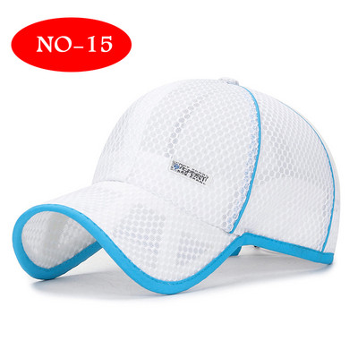 Uued laste pesapallimütsid, beebitüdrukute päikesekübarad, visiir poistele Snapback Casquette Gorras lastele, suvine hingav võrkkübar