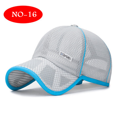 Uued laste pesapallimütsid, beebitüdrukute päikesekübarad, visiir poistele Snapback Casquette Gorras lastele, suvine hingav võrkkübar