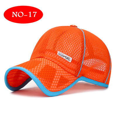 Uued laste pesapallimütsid, beebitüdrukute päikesekübarad, visiir poistele Snapback Casquette Gorras lastele, suvine hingav võrkkübar