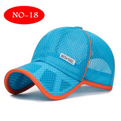 Uued laste pesapallimütsid, beebitüdrukute päikesekübarad, visiir poistele Snapback Casquette Gorras lastele, suvine hingav võrkkübar