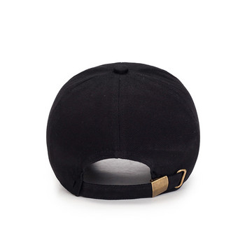 D&T 2021 Нова модна бейзболна шапка Мъже Жени Унисекс плетена регулируем размер Бродерия Дишаща памучна шапка за пътуване в ежедневен стил