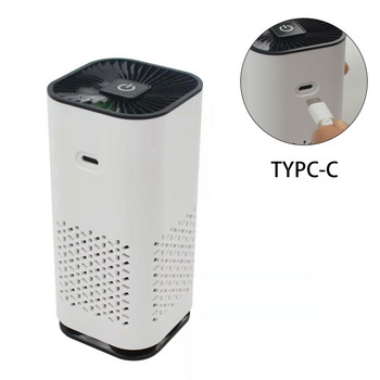 Μικρός καθαριστής αέρα Ionic Car Deodorizer HEPA Fresheners Filter Cleaner αέρα για σπίτι, αυτοκίνητο, ταξίδια, κρεβατοκάμαρα, γραφείο