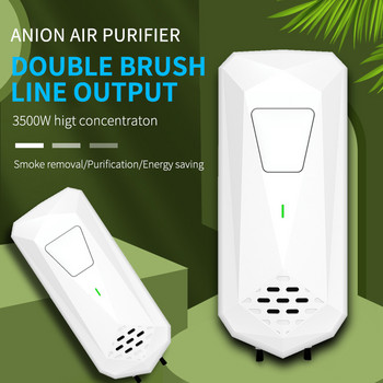 Cornmi Mini Air Purfier Освежител Йонизатор Дезодорант Air Cleaner Сензор за движение Светлина за домашни любимци Димна тоалетна