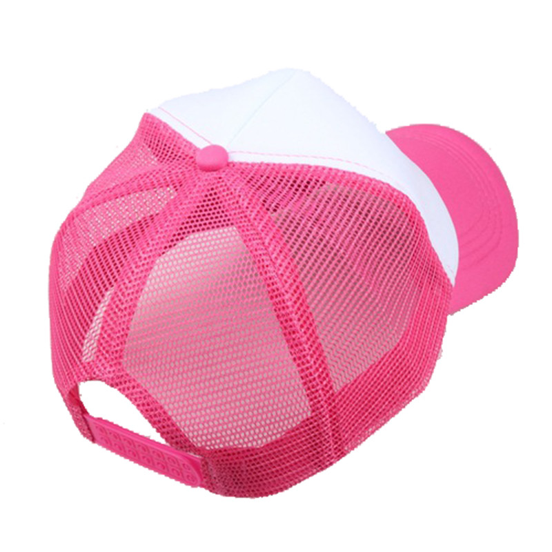 Mabel Dipper Baby Girls hálós sapkák nyári szabadtéri szerelem rózsa piros baseball sapka felnőtt