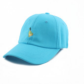 Nouă șapcă de baseball din bumbac, bărbați, femei, șepci hip hop, șapcă snapback cu broderie de rață de desene animate