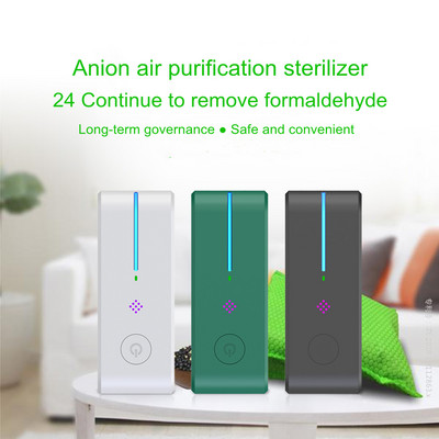 Mini Anion Air Purifier Sterilizer Home Toilet Deodorizer Plug In Negative Ionizer Καθαριστικό αέρα Αφαιρέστε τη σκόνη καπνού φορμαλδεΰδης