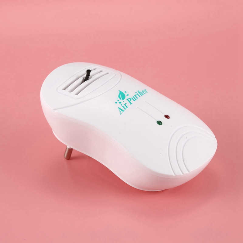 3X ionizáló légtisztító otthoni negatív ion generátorhoz légtisztító Formaldehid füstpor eltávolítása Otthoni szoba Eu csatlakozó