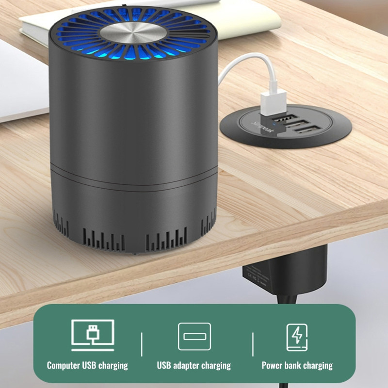 Negatiivse iooniga õhupuhasti kaasaskantav auto õhuvärskendaja aitab leevendada allergiaid
