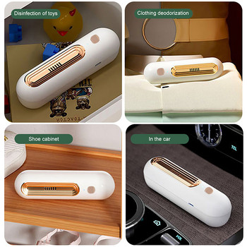 Καθαριστής αέρα USB Ψυγείο Εξάλειψη οσμών Αποστείρωση και Απόσμηση Όζοντος για Τροφές Κουζίνας Τουαλέτα για κατοικίδια Καθαριστικό αυτοκινήτου
