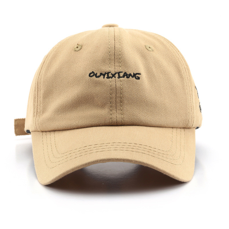 Pesapallimüts Meeste ja naiste moekas tikitud multifilmidega müts, ühevärviline õues sportlik päikesevarjumüts vabaõhumüts