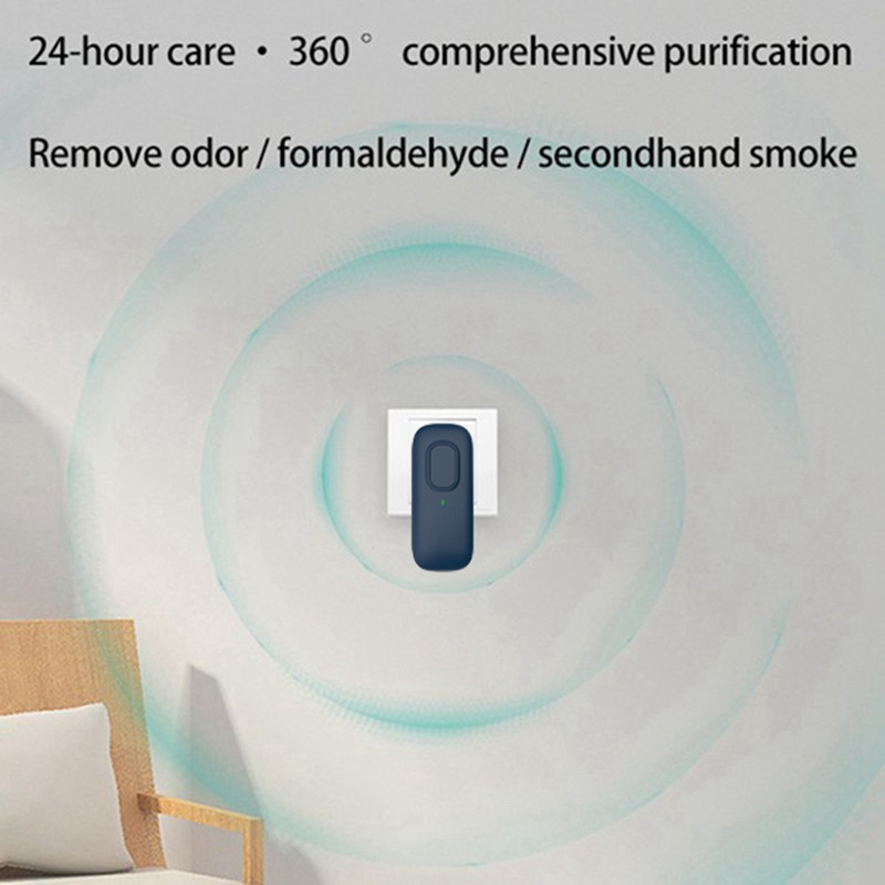 Negatív iongenerátorral csatlakoztatható légtisztító a legmagasabb amerikai csatlakozóval