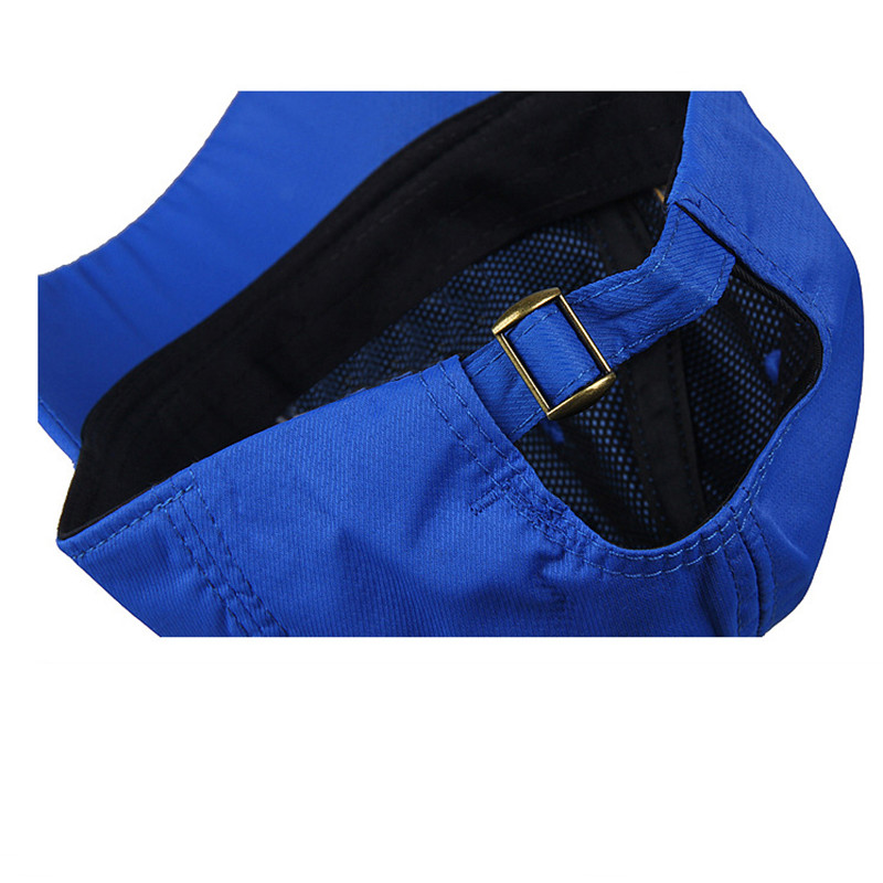 Sportsapka rövid karimájú baseballsapka Gyorsan száradó női sapka férfiaknak kültéri napellenzős sapka alkalmi lovas sapka Snapback apa sapka