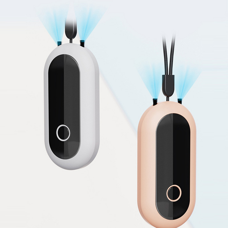 Νέος καθαριστής αέρα κρεμαστό λαιμό Mini καθαριστής αέρα φορητό φορητό φορητό φορητό αυτοκίνητο αυτοκινήτου