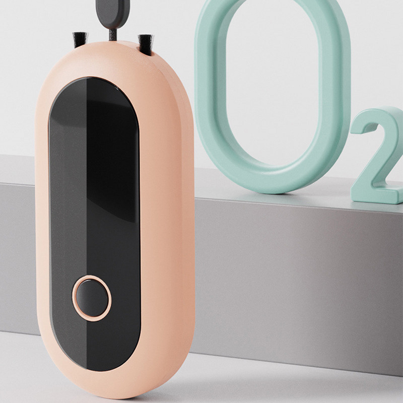 Νέος καθαριστής αέρα κρεμαστό λαιμό Mini καθαριστής αέρα φορητό φορητό φορητό φορητό αυτοκίνητο αυτοκινήτου