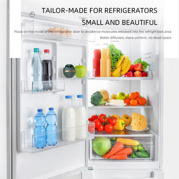 Ψυγείο Όζον Αποσμητικό Ισχυρή Αποστείρωση Απολύμανση Οικιακό Εργαλείο Κουζίνας Διατήρησης Φρέσκου Αέρα Καθαριστής για Αυτοκίνητο Σπίτι