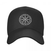 Skandináv viking rúna amulett baseball sapka női férfi állítható izlandi vegvisir iránytű apa sapka utcai viselet snapback sapkák