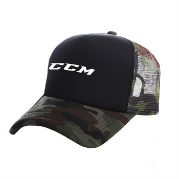 CCM Trucker Hat Mesh Snapback Caps за мъже, жени, стилен аксесоар, облекло за спорт на открито, регулируема шапка MZ-090