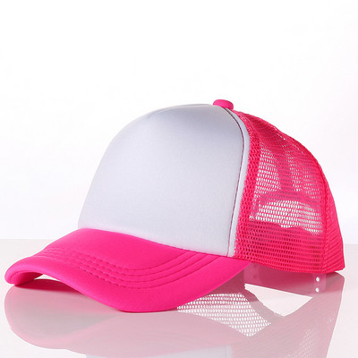 Reguleeritavad päikesemütsid Lastele Solid vabaaja mütsid Klassikalised Trucker Suvised Laste Pesapall Võrgustik poistele tüdrukutele Rannamütsi lastele tänavarõivad